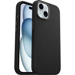 OtterBox Symmetry MAG Cactus Leather Serie Black fr APPLE iPhone 15