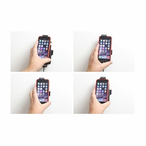 Brodit KFZ Halter mit Ladekabel 521667 für Apple iPhone 6S Plus,iPhone 11  Pro,iPhone Xs Max u.a.