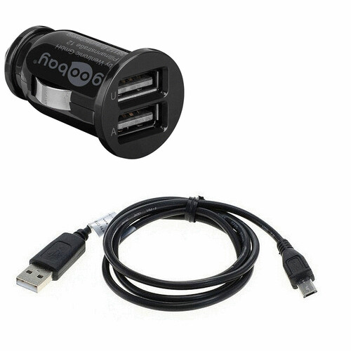 KFZ Ladekabel, 12/24V, Micro USB mit langem Stecker, 2.4A, Black online  kaufen